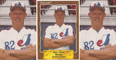 Mike Quade 1990 Rockford Expos card