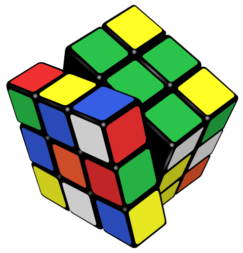  Doodle del cub de Rubik