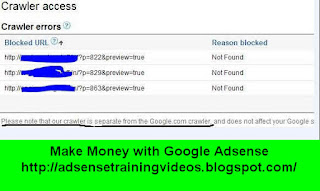 Google Adsense ke Crawler Errors ko kaise fix kar sakte hai?  