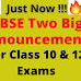 CBSE Announcement for Class 10 & 12 | Latest News 2020-21
