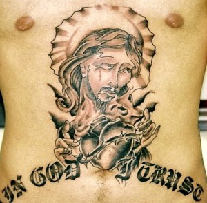 jesus tattoos, tattoos