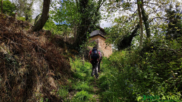 Llegando a Corias de Arriba