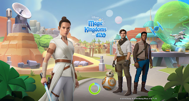 Disney Magic Kingdoms Star Wars Load Screen