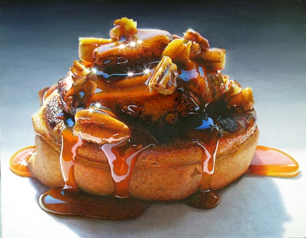 hyper realistic of food paintings