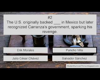 The correct answer is Pancho Villa.