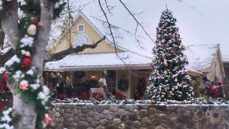 El pueblo de Navidad de golpe