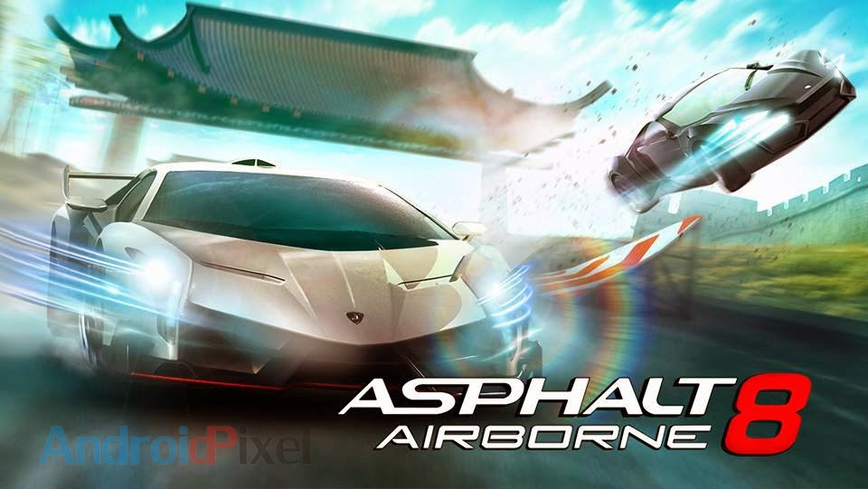 Asphalt 8 Airborne v1.3 Plus Obb File For Android