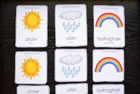 WEATHER 3 PART CARDS