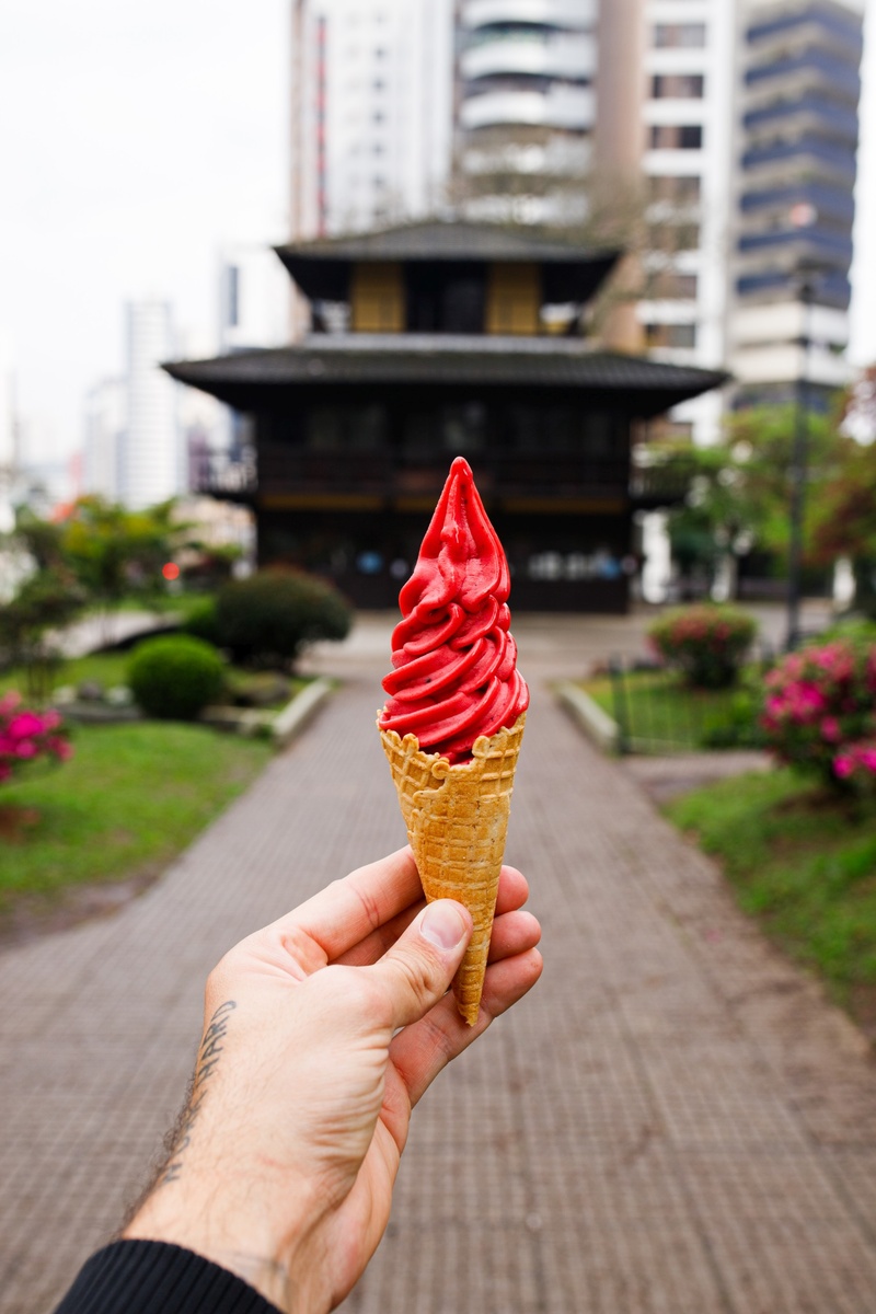 Ponto Turístico de Curitiba, Praça do Japão ganha loja da SOFT Ice Cream