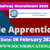 Railway Recruitment Cell (RRC) Western Railway Recruitment for 3553 Apprentice Posts 2020