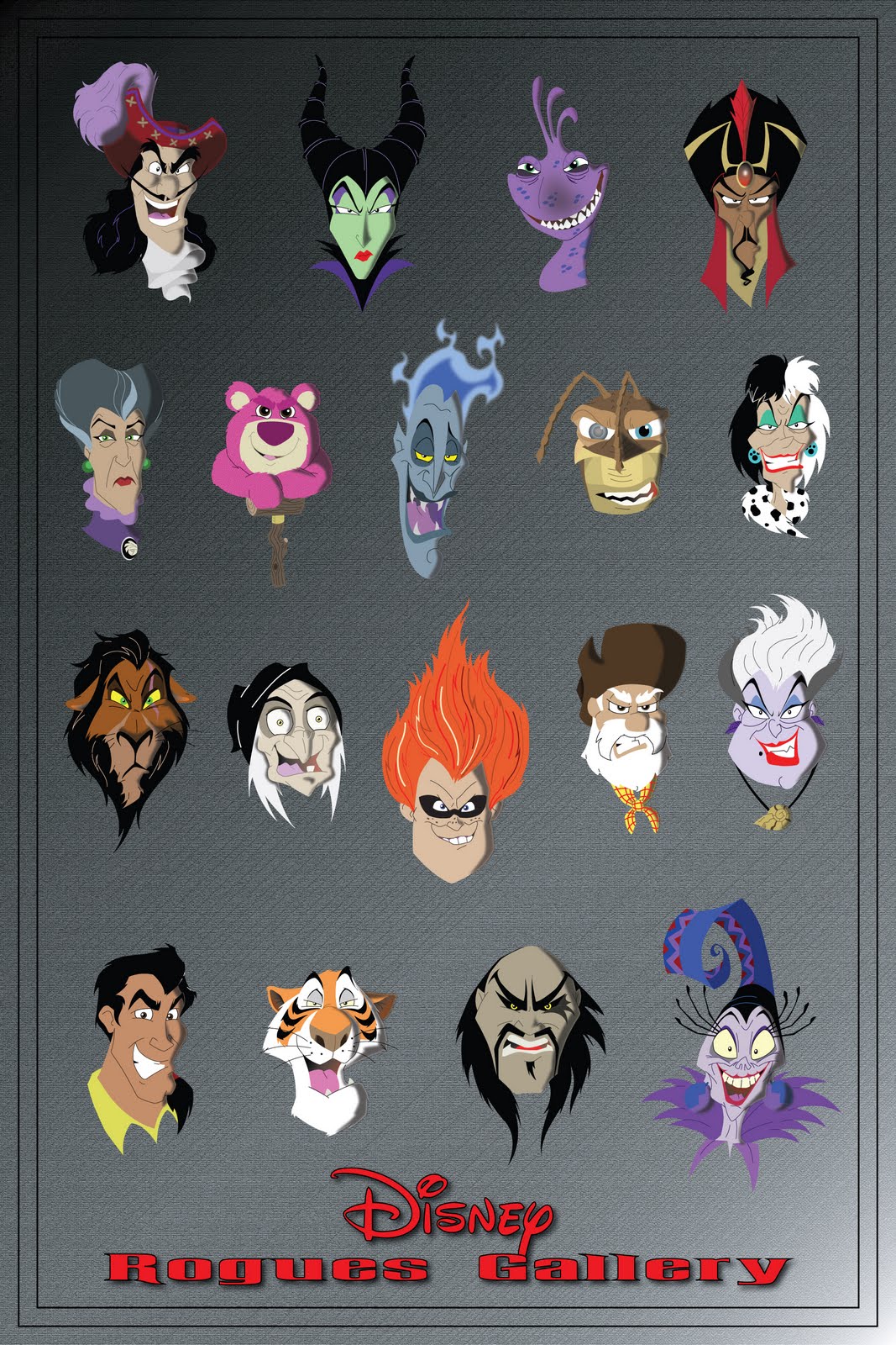 Chris39;s Art: The Disney Villains Project