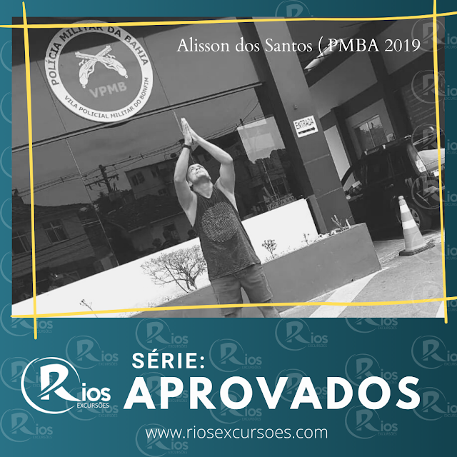 Serie aprovados: ALisson PMBA 