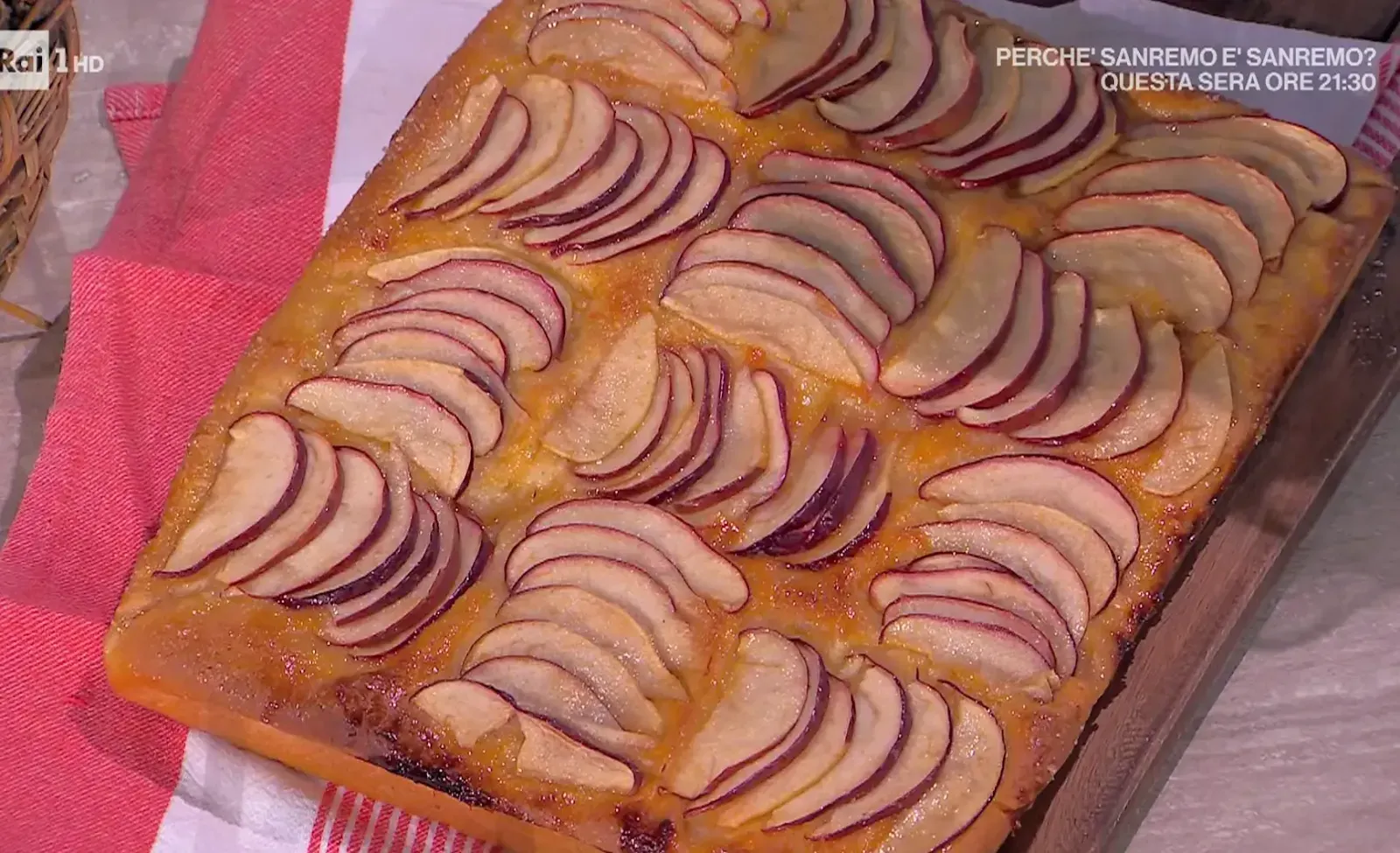 Focaccia alle mele di Fulvio Marino