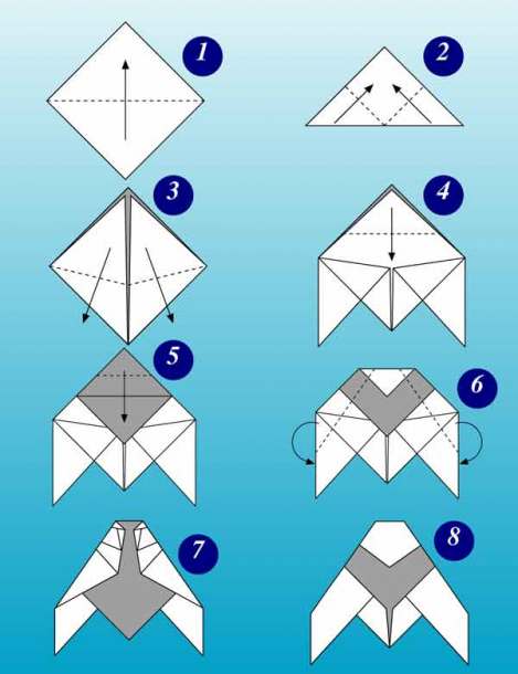 5 Cara membuat  Origami  Sederhana  Yang Keren