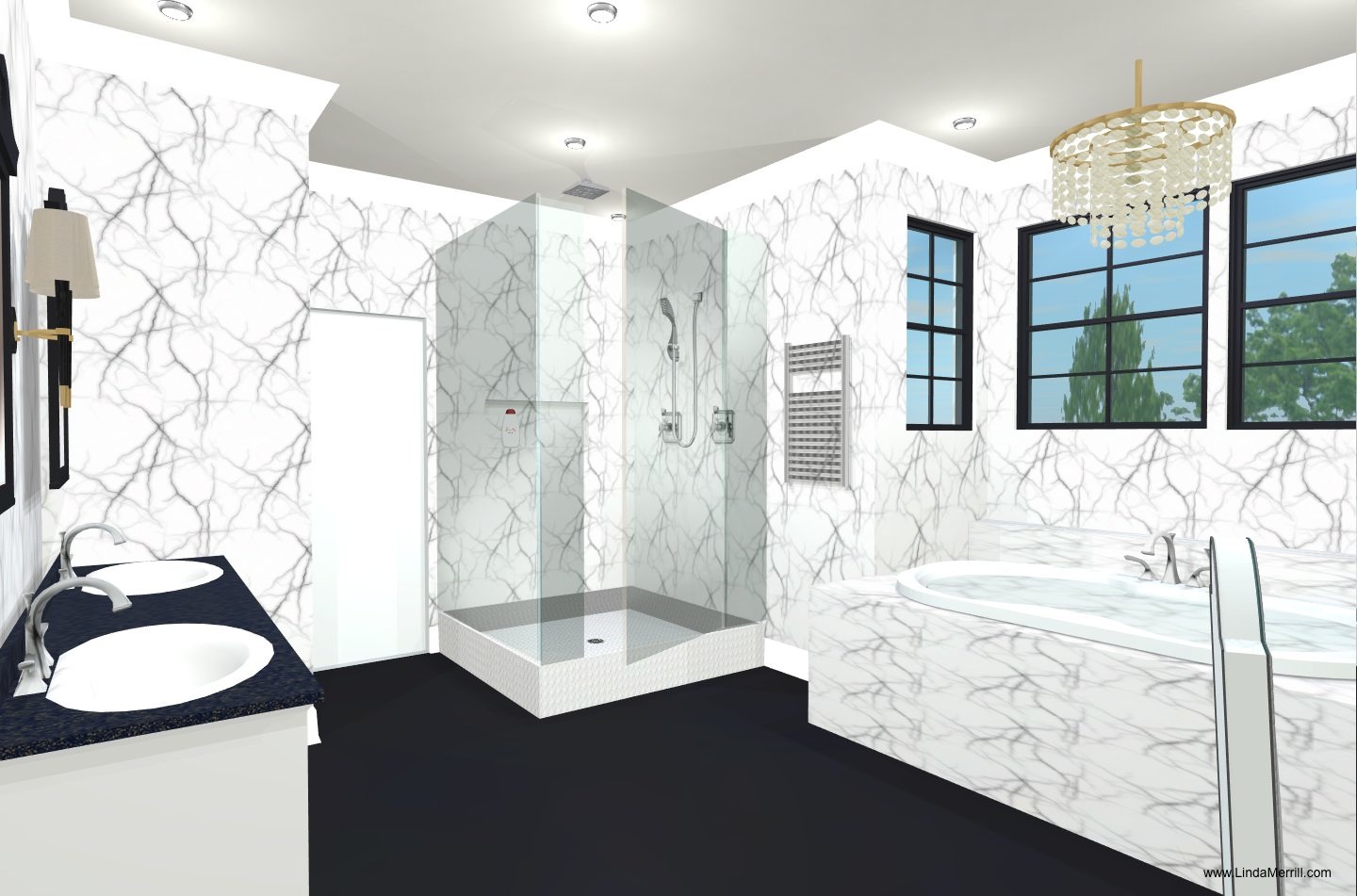 Dream Master Bathroom Floor Plan