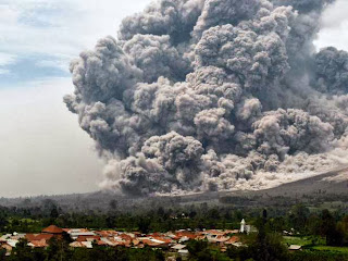 Kumpulan Foto-Foto Erupsi Gunung Sinabung