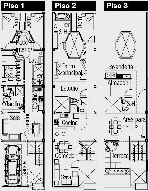 PLANO DE CASA DE 100M2