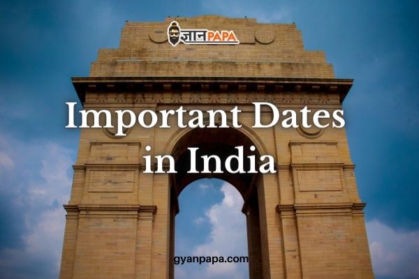 what are national days - Important Dates  in India