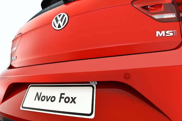 Volkswagen Fox 2017 - câmera de ré