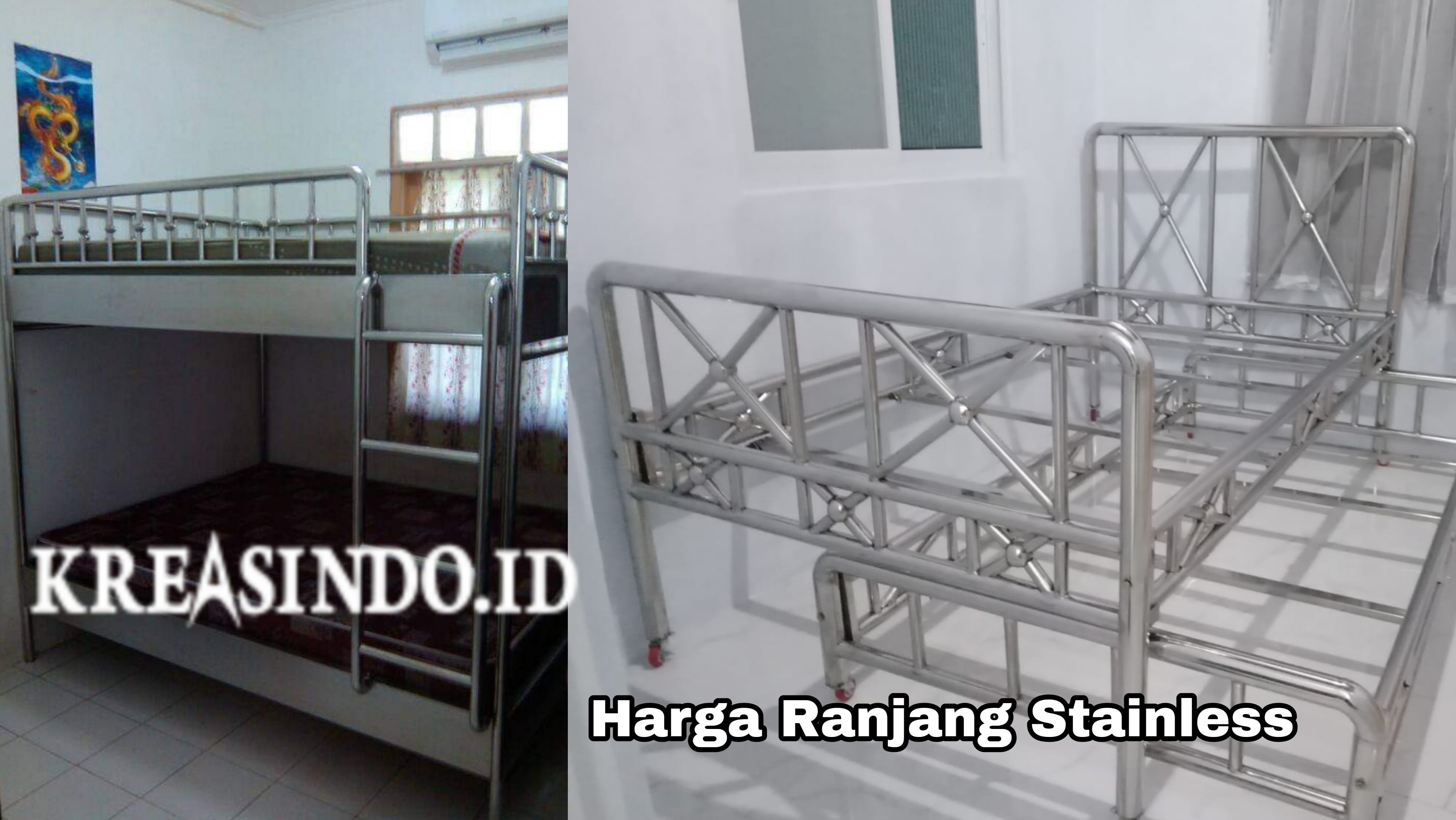 Daftar Harga Berbagai Macam Ranjang Stainless dan Ranjang Stainless Tingkat Murah [ Update Juli 2023 ]