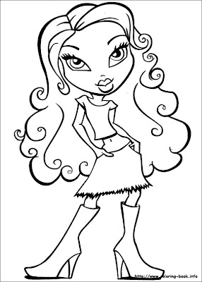 Bratz Coloring Pages