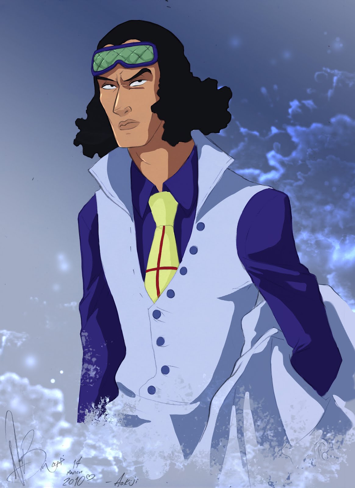 Aokiji ice admiral in one peace #1 | ONE PIECE-Image wallpaper