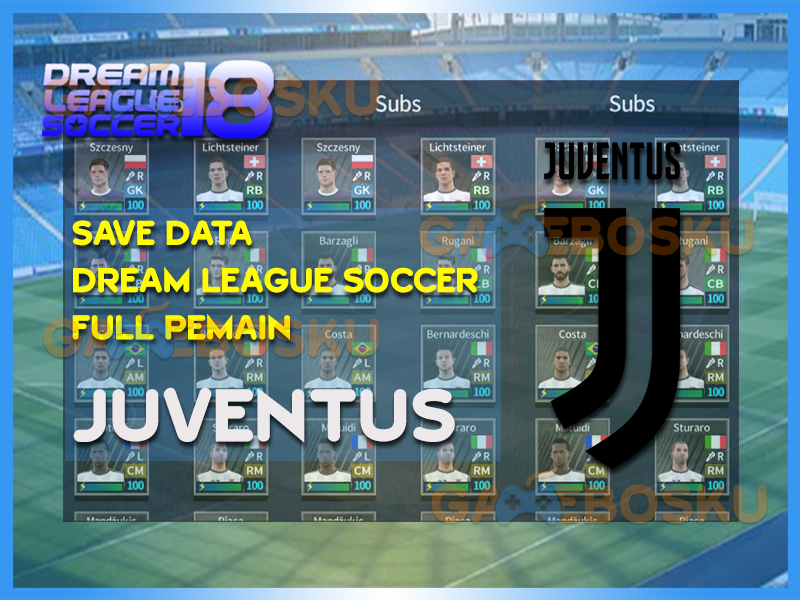 Download Save Data Dream League Soccer Pemain Juventus Full