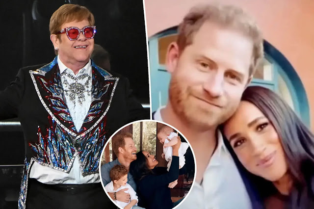 Elton John Bans Prince Harry & Meghan Markle From Attending His 77th Birthday