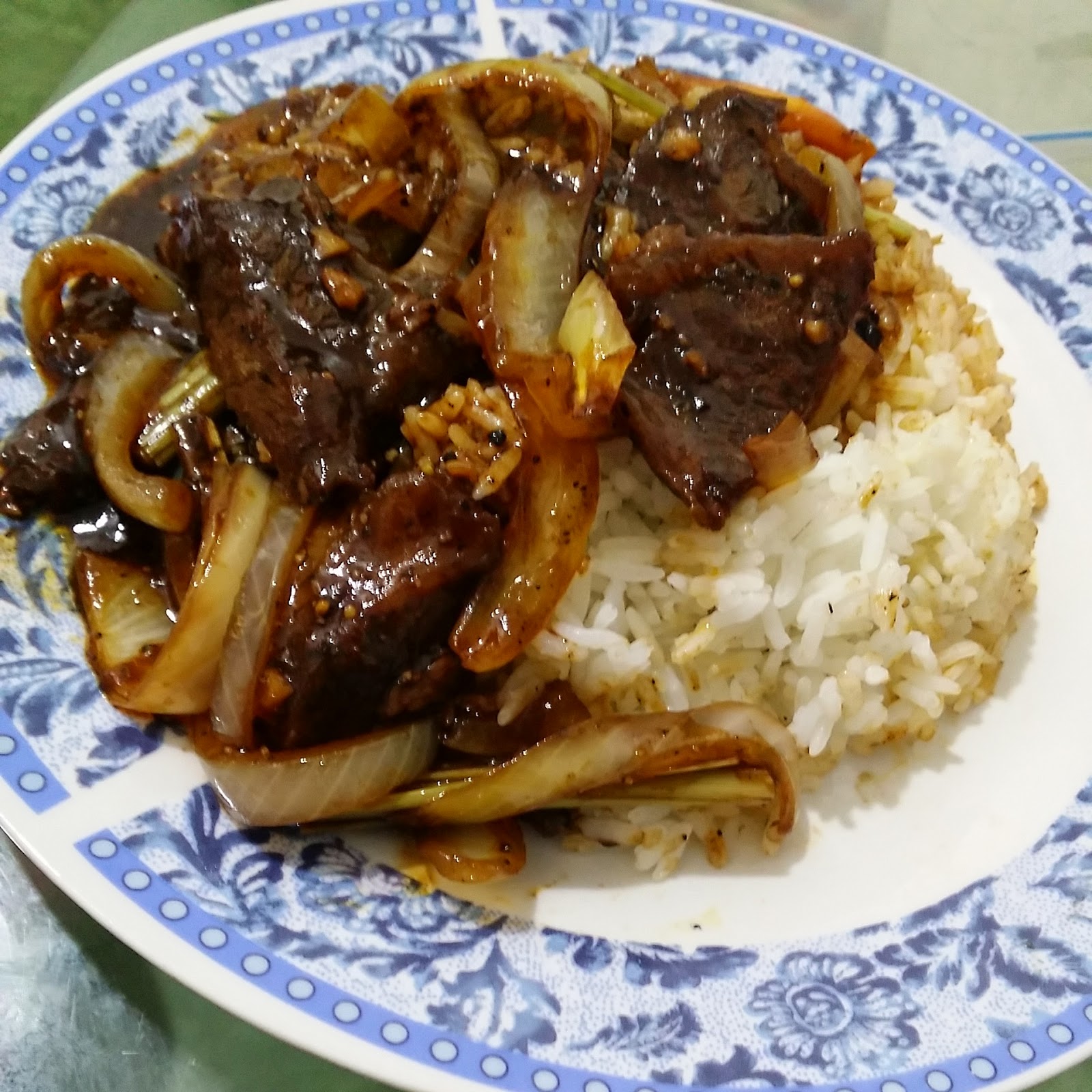 Daging Masak Lada Hitam  Cerita Budak Sepet