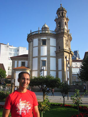 Sanctuary of the pilgrim virgin in Pontevedra