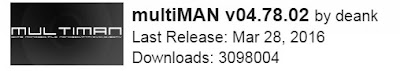 Download MultiMAN 04.78.02 Versi Terbaru Untuk PS3 Gratis