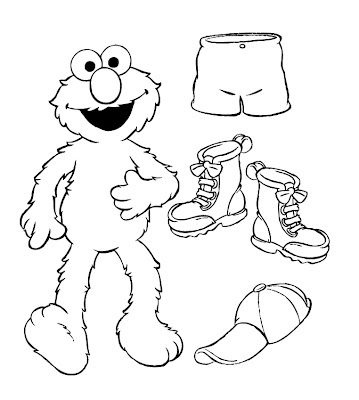 Elmo Coloring Sheets on Elmo Coloring Pages  13  Jpg