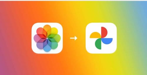 You can use Apple to transfer iCloud photos to Google Photos