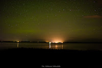 Zorza polarna sfotografowana 16.09.2017. Autor: Mateusz Matusiak. Buniewice, zachodniopomorskie