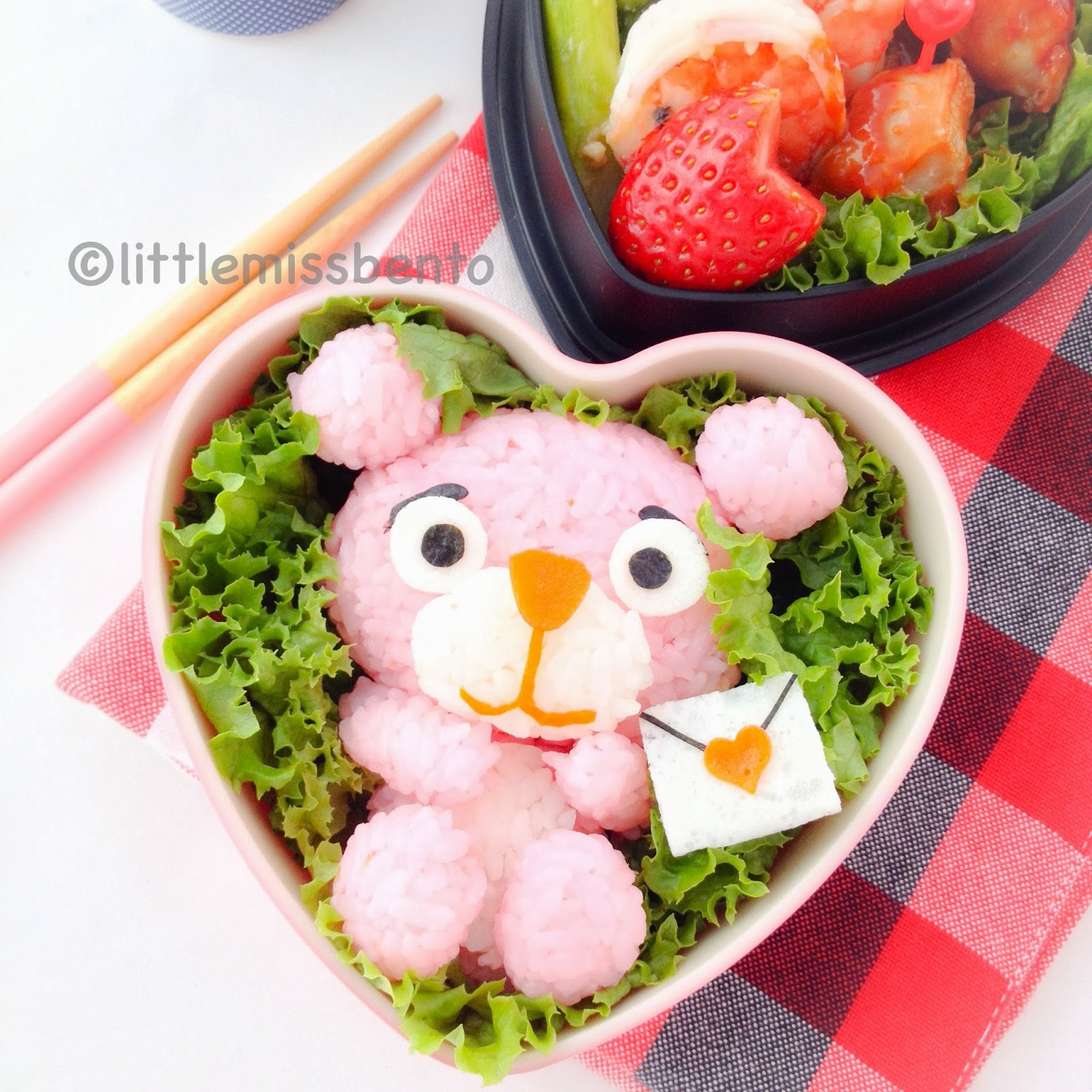Pink Panther Bento ピンクパンサーのキャラベン Little Miss Bento