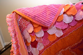 Quilting and Binding Sew Girly Rag Quilt Pattern by A Vision to Remember