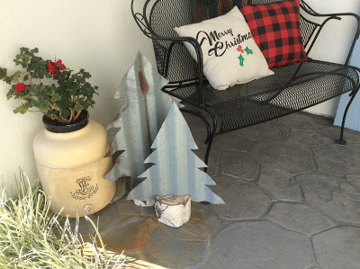 Galvanized Tin Trees, one of our featured posts at Funtastic Friday!