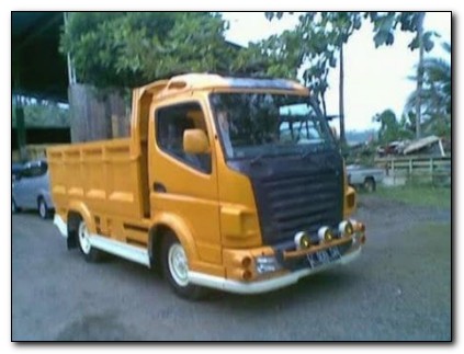 modifikasi mobil truk terbaru