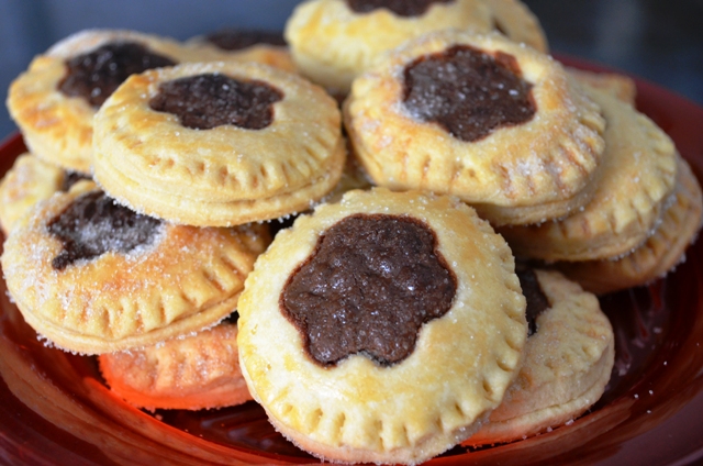 galletas rápidas rellenas de nutella