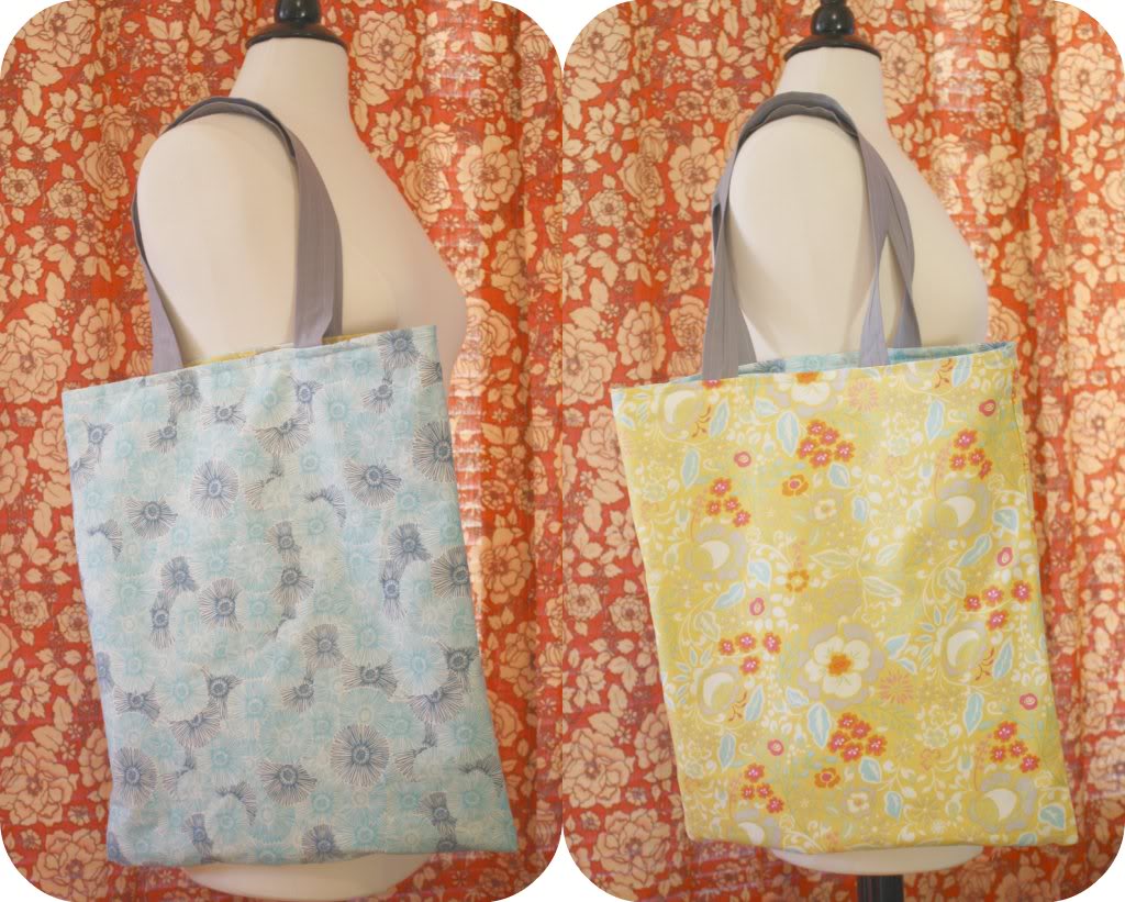 Reversible Tote Bag DIY Sewing Tutorial