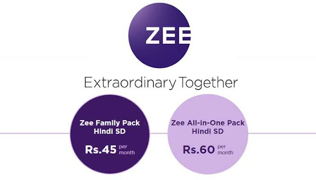 Zee Value Pack Channel List