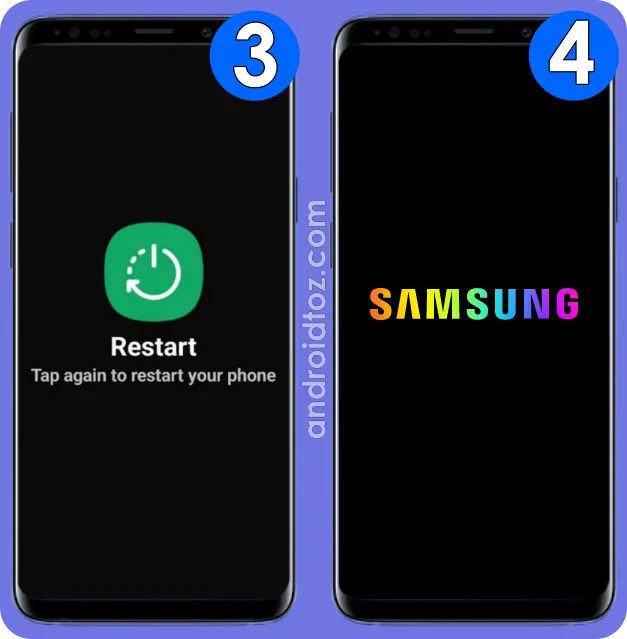 Restart a Samsung Phone or Tablet (2)