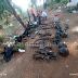 Enfrentamiento en Tabasco entre Policías y Sicarios dejo un gatillero abatido, tres detenidos, armamento asegurado y vehículos de civiles dañados