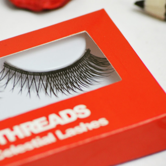 Lovelaughslipstick blog - fashion beauty health and lifestyle blogger reviewing Threads Beauty Angel Lashes False Eyelashes