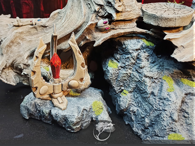 Eldar Webway gate - Scratchbuild terrain