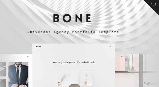 Bone Portfolio HTML Template