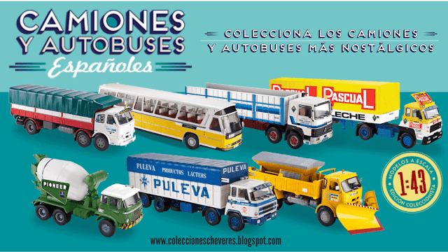 Colección Camiones y autobuses españoles 1:43 Salvat