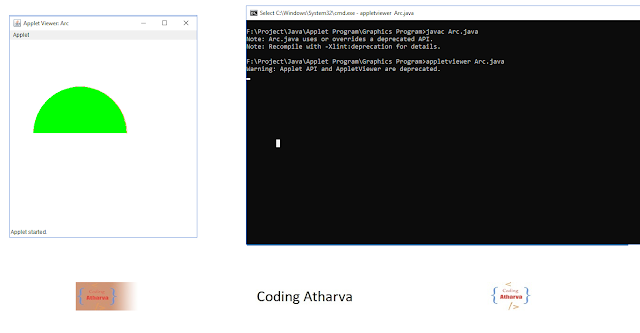 draw and fill Arc in Java 