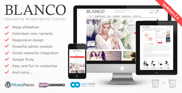 Blanco v2.1 – Responsive WordPress E-Commerce Theme