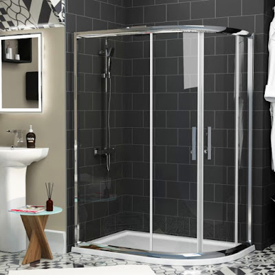 shower cubicles with tray